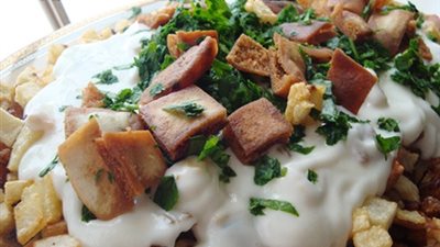 طريقة عمل سلطة الباذنجان بالبطاطا