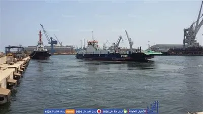 ترسانة بورسعيد البحرية تنتهي من بناء 4 معديات جديدة (صور)