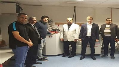 رئيس جامعة الفيوم في زيارة لـ