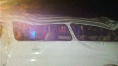 إصابة 10 أشخاص فى حادث تصادم بالشرقية (صور)