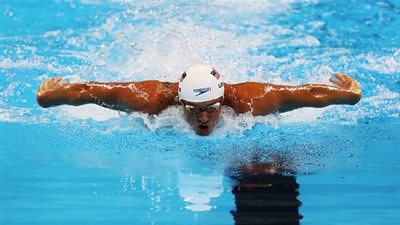 ريو 2016.. لوكتي الأسرع في تصفيات 200 متر سباحة متنوع.. وفيلبس ثالثًا