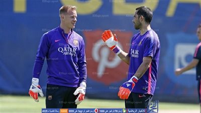    حارس برشلونة يغيب عن نهائي السوبر الإسباني