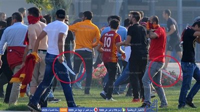 مشادات عنيفة بين جماهير بشيكتاش وجلطة سراي قبل ساعات من موقعة السوبر التركي