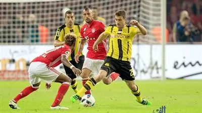 بايرن ميونيخ يصارع بروسيا دورتموند على لقب كأس السوبر الألماني