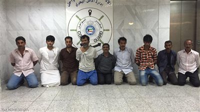 القبض على 10 إيرانيين حاولوا التسلل إلى الكويت