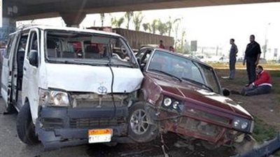  مصرع وإصابة 10 أشخاص في حادث تصادم على الطريق الدولى بالإسكندرية 