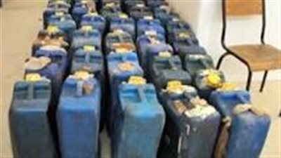 ضبط 1400 لتر سولار قبل تهريبها في مطروح