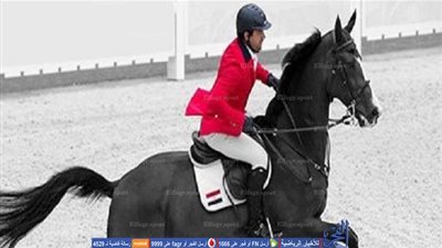 الزغبي يتأهل في الفروسية بجواده 