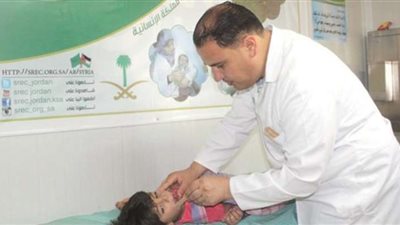 العيادات السعودية تعالج 709 من أطفال سوريا في مخيم الزعتري