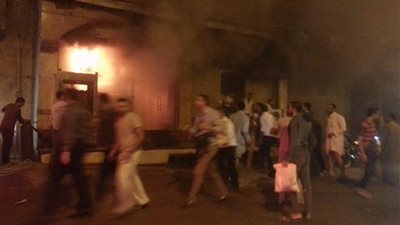 اندلاع حريق فى أحد المطاعم الشهيرة بالشرقية