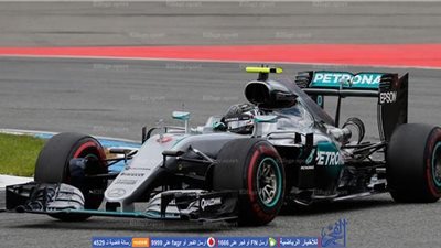  روزبرج يسقط أمام هاميلتون في سباق فورملا1