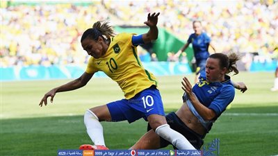 ريو 2016.. سيدات السويد تحقق المفاجأة وتُقصي البرازيل وتتأهل لنهائي الأولمبياد   
