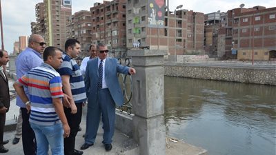  انهاء 75% من أعمال تطوير كورنيش ميت يزيد فى كفر الشيخ..(صور)