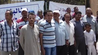 وقفة أمام مديرية وزارة الزراعة بكفر الشيخ بسبب تأخر الرواتب  