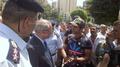 مدير أمن الإسكندرية يتفقد الحالة الأمنية بمنطقة الدخيلة (صور)