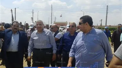 محلب يغادر شرق الإسماعيلية ويتوجه لـ 