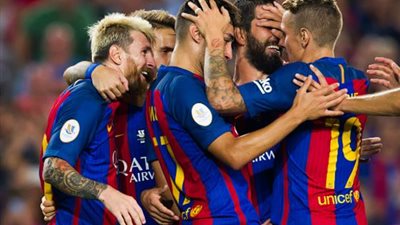 بالفيديو.. أهداف مباراة برشلونة 3 - 0 إشبيلية | إياب كأس السوبر الإسباني