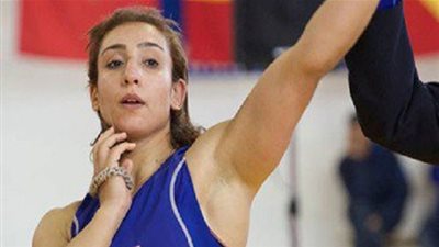 صورة .. ايناس خورشيد تعتذر بعد اخفاقها في إحراز ميدالية