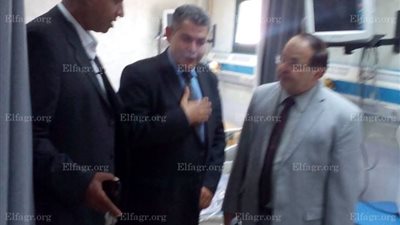 مدير حميات وزارة الصحة ووكيل القليوبية يتفقدان قسم العناية المركزة بحميات بنها
