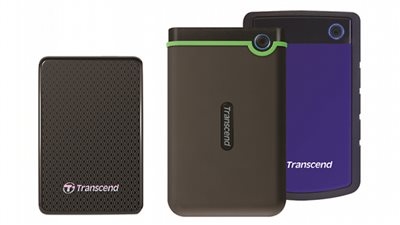 ترانسيند تكشف عن اطلاق أقراص تخزين محمولة من نوعي HDD و SSD