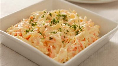 طريقة عمل سلطة الكول سلو اللذيذة