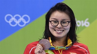 سباحة صينية تخسر المنافسة في أولمبياد لهذا السبب 