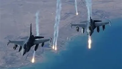 غارات أمريكية على 