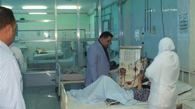 صحة الشرقية : خروج المواطن المصاب بطلق ناري من قبل ضابط من مستشفى بلبيس المركزي