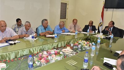 محافظ البحيرة يوجه بالاستعداد التام لموسم حصاد الأرز