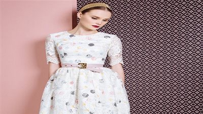  تصميمات كلاسيكية وعصرية للفساتين  الملونة من مجموعة جورج حبيقة لخريف 2016  