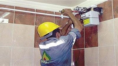 توصيل الغاز الطبيعي لـ108 ألف و388 عميل بالمنيا