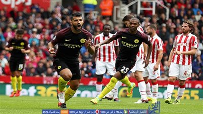 بالفيديو.. ملخص مباراة ستوك سيتي ومانشستر سيتي 