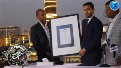 تكريم العميد أحمد حسن سفيرا للخير من مؤسسة 