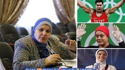 بالصور.. الوجه القبيح مع أبطال مصر بالأولمبياد.. نظارة وفانلة ونواب