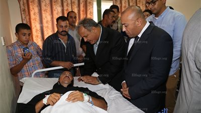 لواء شرطة لمصاب بكمين العجيزى: 