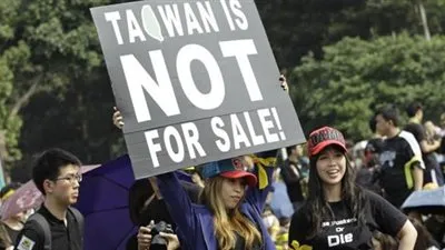 تايوان: احتجاجات على زيارة مسؤول صيني رفيع للجزيرة الانفصالية