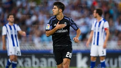 أسينسيو: سعيد بهدفي في مرمى سوسيداد .. وسأعمل بكل قوة للتتويج بالليجا