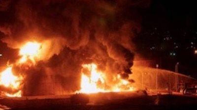 عاجل.. سلسلة انفجارات متتالية تهز مدينة الشيخ زويد