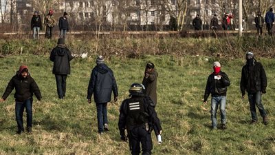 مقتل سوداني بعد مشاجرة بين مهاجرين في شمال فرنسا 