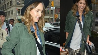 أخر صيحات الموضه السترة العسكرية..  لمظهر كاجوال أنيق 