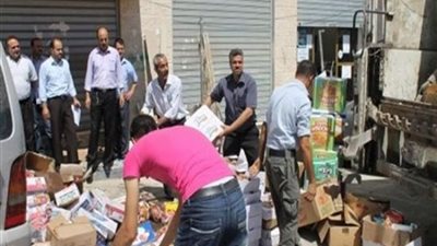 ضبط 60 قضية تموينية و149 دجاجة ناقصة الوزن بساحل سليم بأسيوط