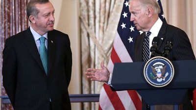 بايدن لإردوغان: لن يتم تسليم 