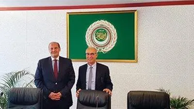 المندوب الدائم للجامعة العربية يستقبل كبير مستشاري 