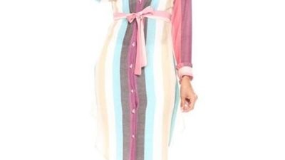 للمحجبات.. 7 خطوات هامة لارتداء القميص المخطط بطريقة راقية ( صور )