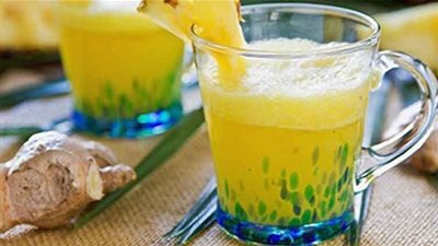عصير الأناناس والزنجبيل لمكافحة السيلوليت