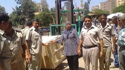 إزالة  برج شبكة محمول بمنيا القمح بالشرقية