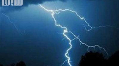 أمطار غزيرة مصحوبة بصواعق رعدية في سماء جازان