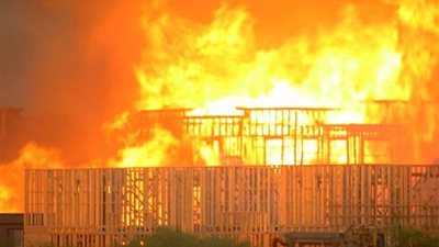 مصرع 16 إثر اندلاع النيران فى مستودع بشمال شرق موسكو