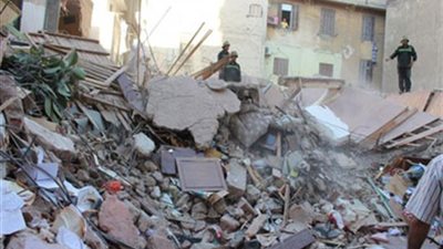 انفجار إسطوانة بوتجاز تتسبب في انهيار 3 منازل بالإسكندرية 