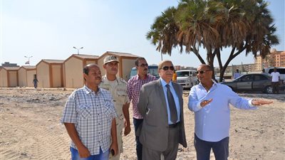 محافظ الإسماعيلية يتابع رفع كفاءة منطقتى الفروسية ومدخل المدينة